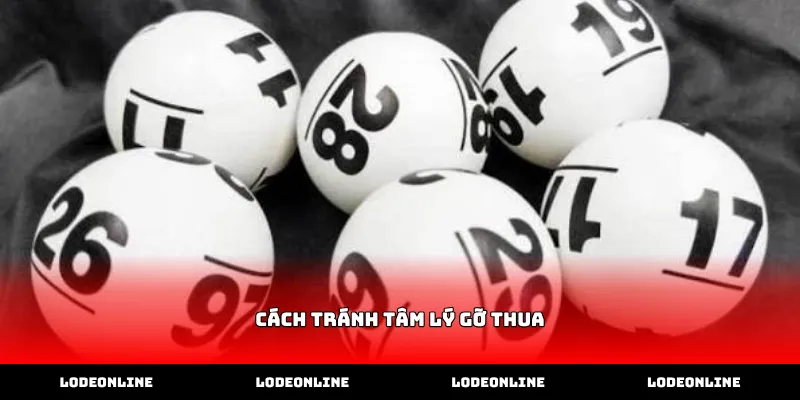 Vận dụng cách tránh tâm lý gỡ thua khi soi cầu